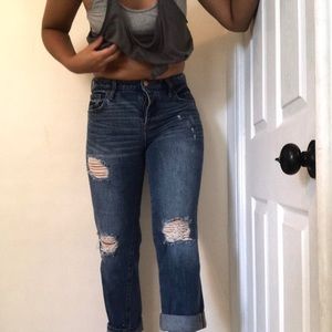 GAP Vintage High Rise Ripped Jeans👖